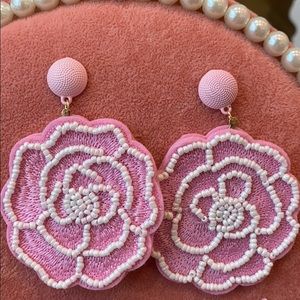 Floral earrings
